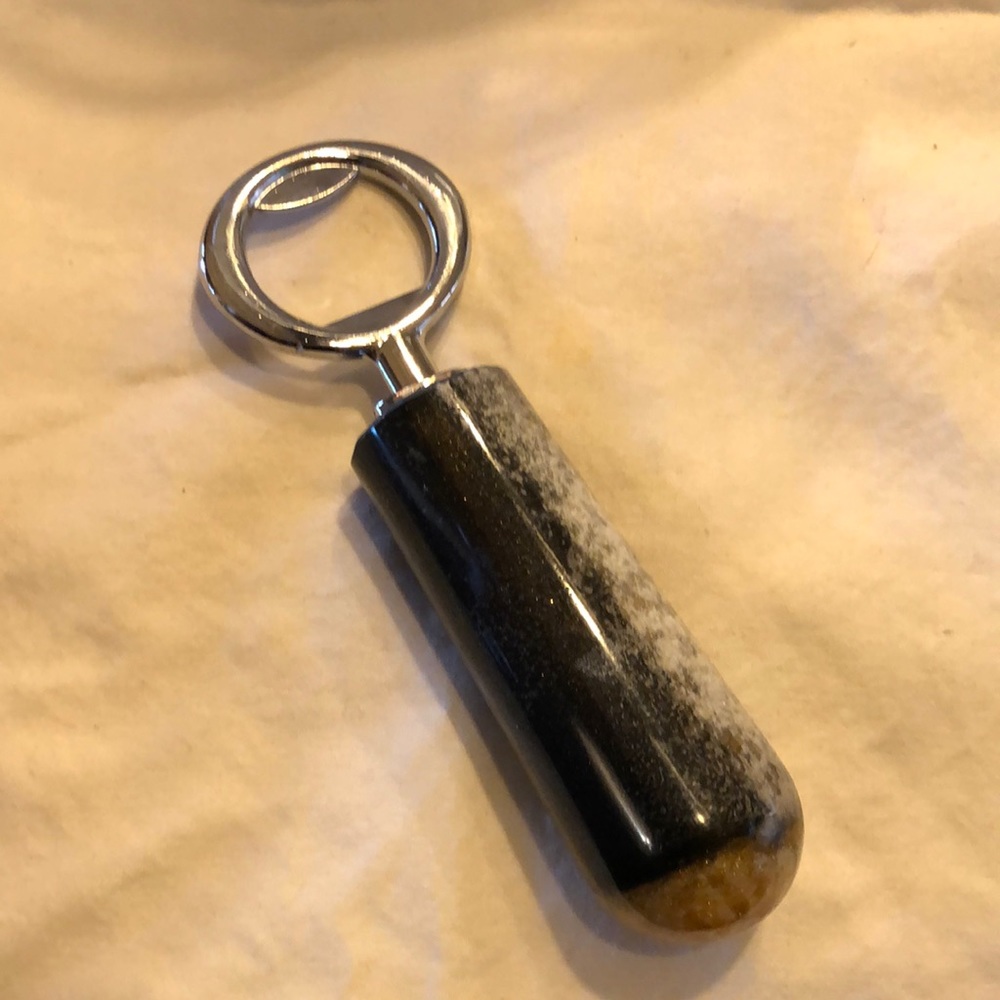 Bottle opener one of a kind purple